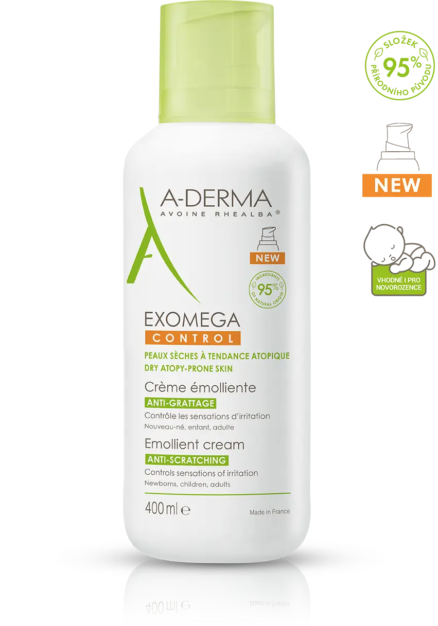 A-Derma Exomega Control emolienční krém 400 ml