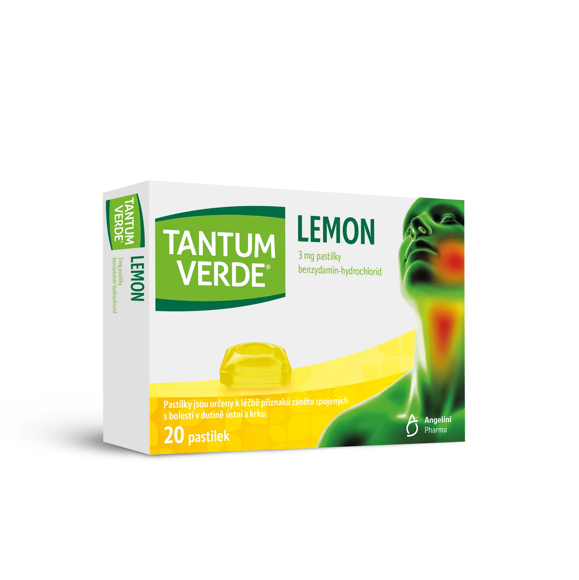Tantum Verde Lemon orm.pas. 20 x 3 mg