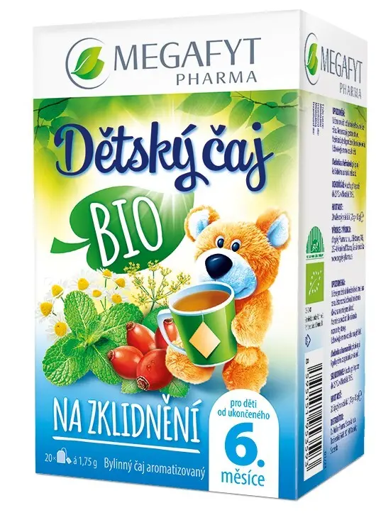 Megafyt Dětský čaj na zklidnění BIO 20 x 1.75g