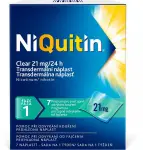 Niquitin Clear 21 mg/24h transdermální náplast 7 ks