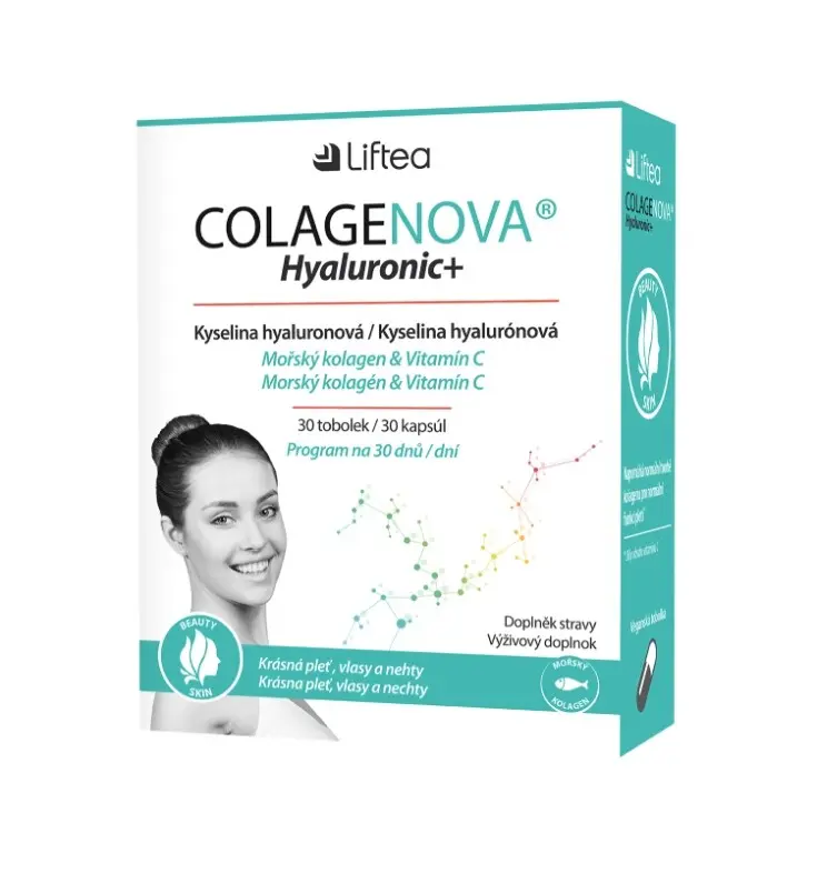 Liftea Colagenova Hyaluronic+ 30 tobolek