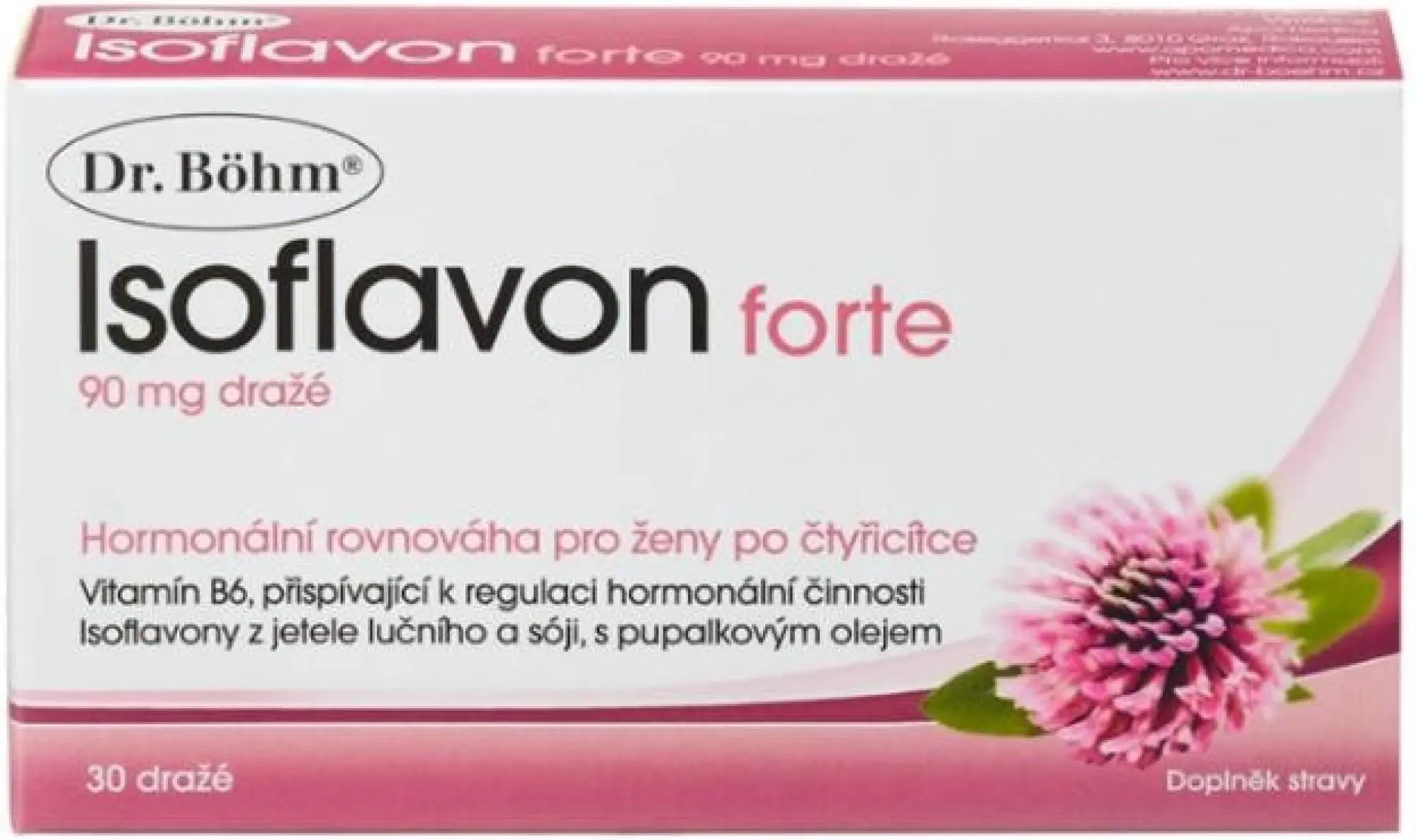 Dr. Böhm Isoflavon forte 90mg 30 dražé