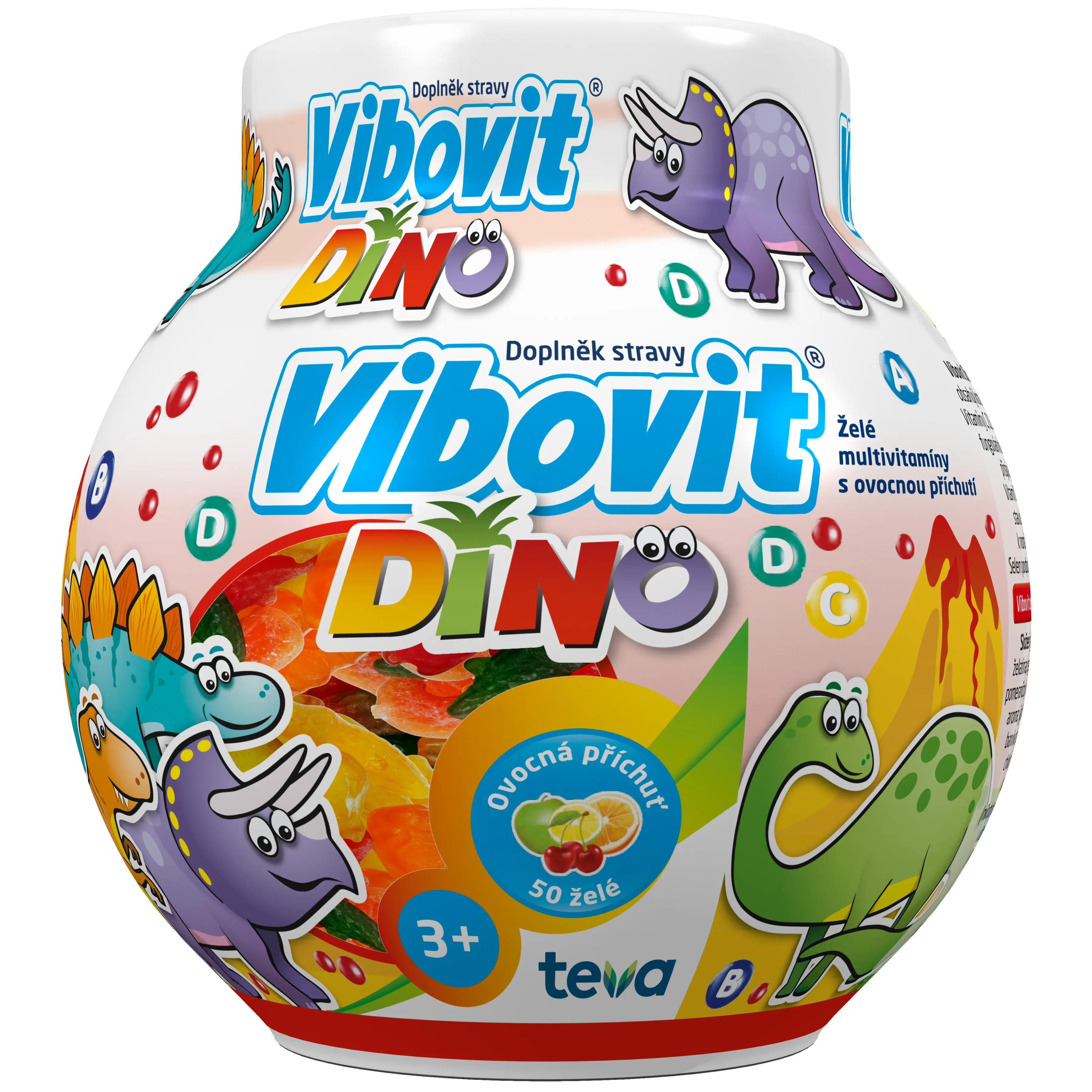 Vibovit Dino želé multivitamíny 50 ks