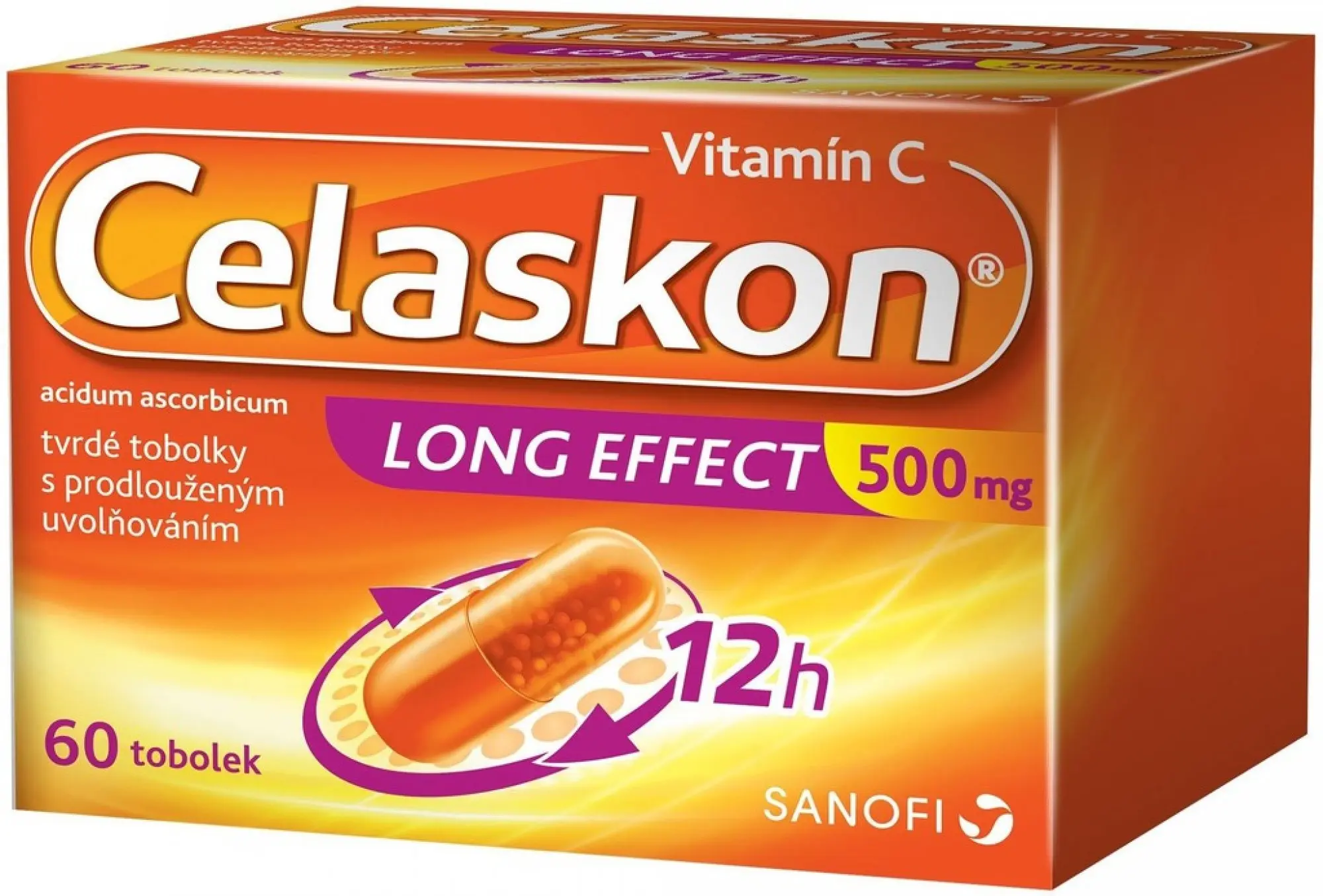 CELASKON LONG EFFECT POR 500MG CPS PRO 60