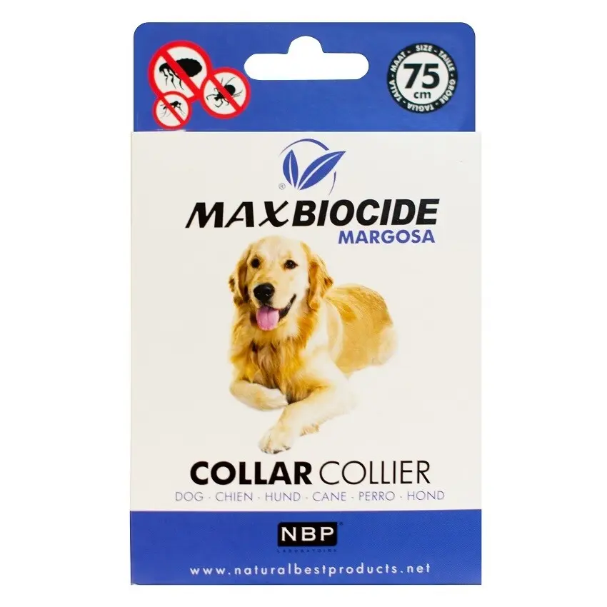 Dr PetCare Max Biocide Collar Obojek proti klíšťatům a blechám pro velké psy 75 cm