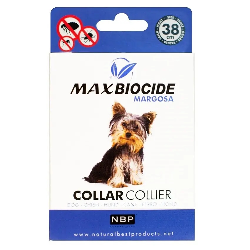 Max Biocide Collar Dog obojek pro psy 38 cm
