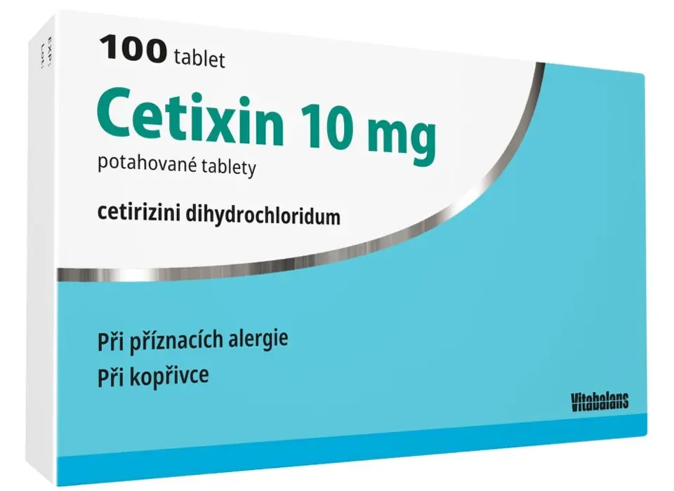 Cetixin 10 mg por.tbl.flm. 100 x 10 mg
