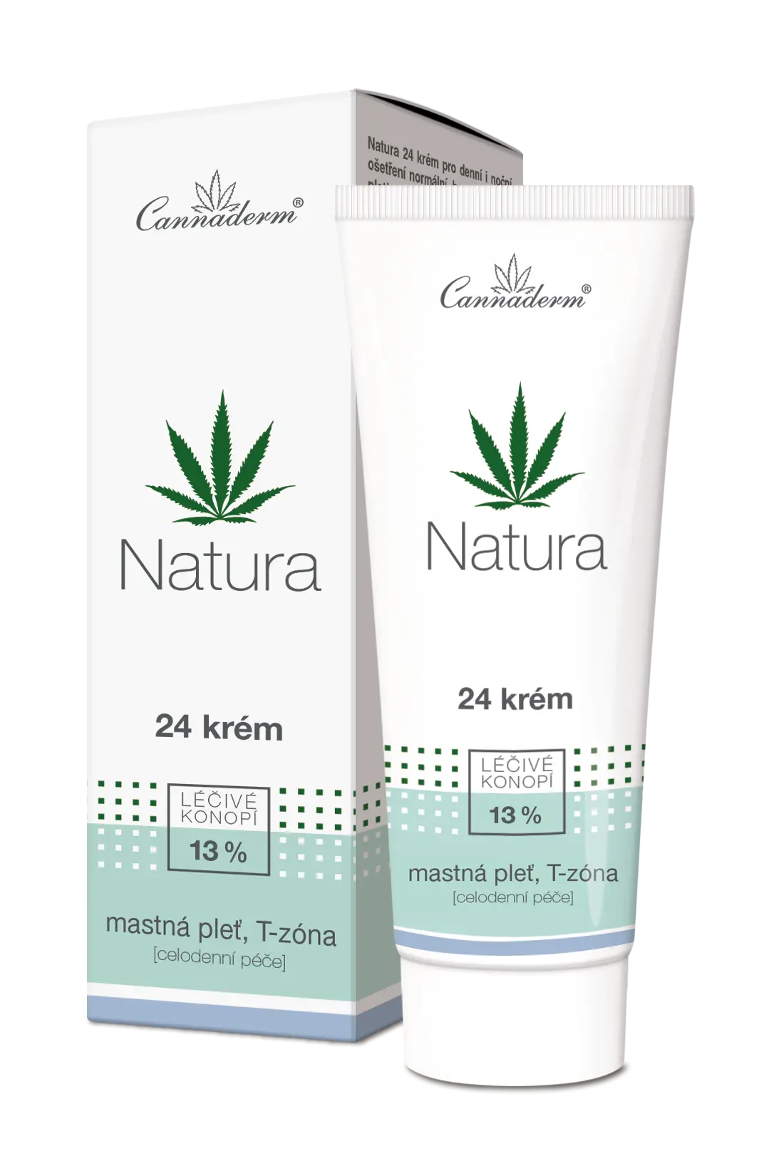 Cannaderm Natura 24 krém na suchou a citlivou pleť 75 g