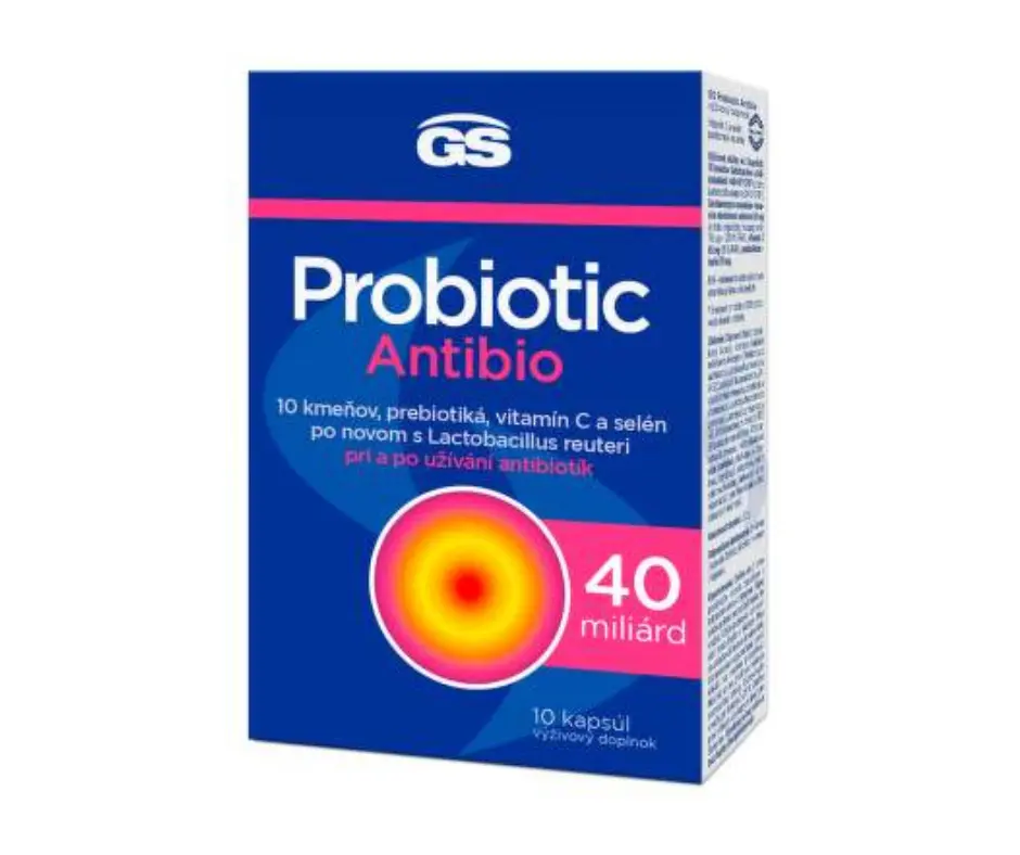 GS Probiotic Antibio 10 kapslí