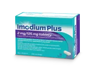 Imodium Plus 2mg/125mg 12 tablet