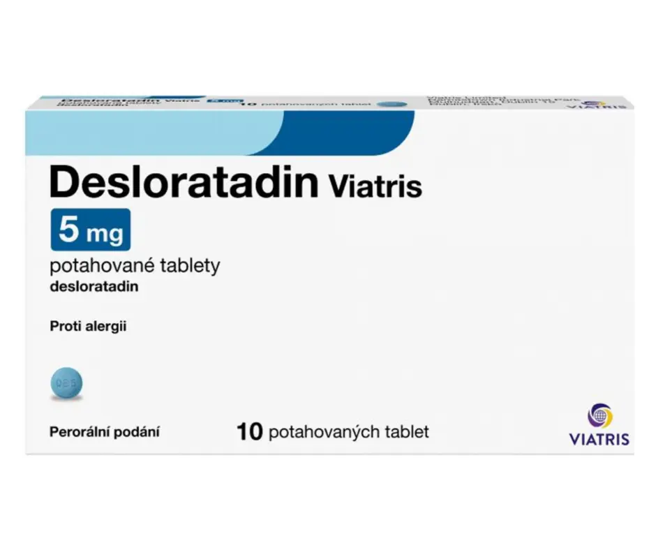 DESLORATADIN VIATRIS 5MG TBL FLM 10