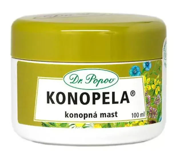 Dr. Popov konopela konopná mast 100 ml