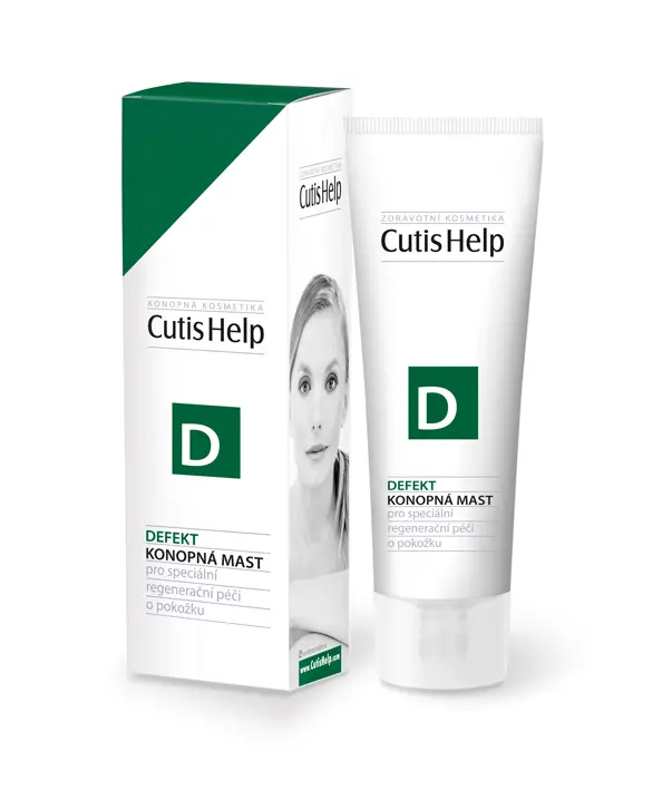 CutisHelp DEFEKT konopná mast regenerační 50ml