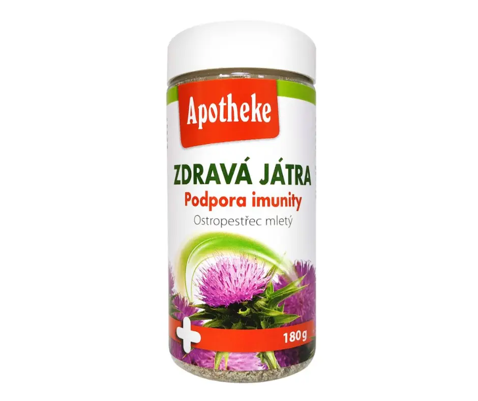 Apotheke Zdravá játra ostropestřec mletý 180 g