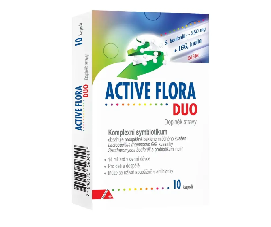 Active Flora Duo 10 kapslí