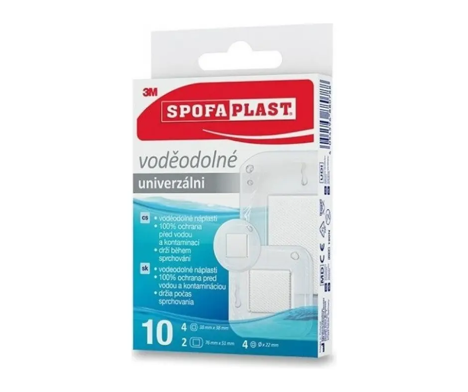 3M Spofaplast 190N Voděodolné náplasti mix 10 ks