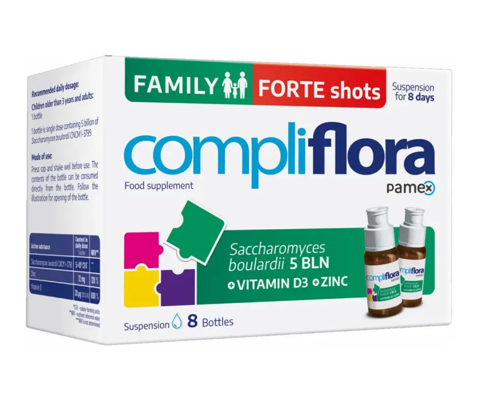 Compliflora Family Forte shots 8 ks