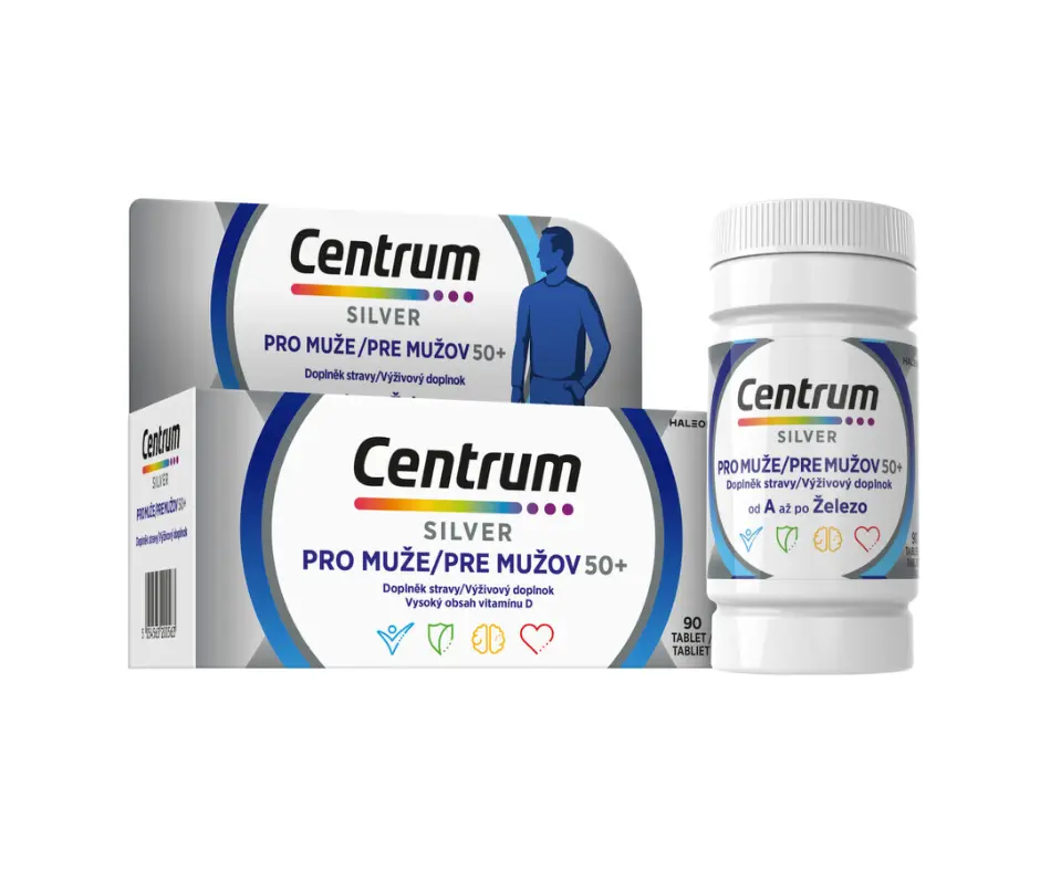 Centrum Silver pro muže 50+ 90 tablet