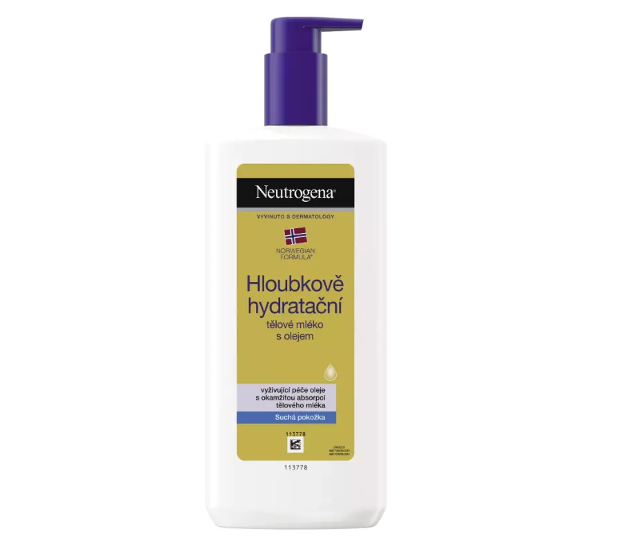 Neutrogena Body Care hloubkově hydratační tělové mléko s olejem 400 ml