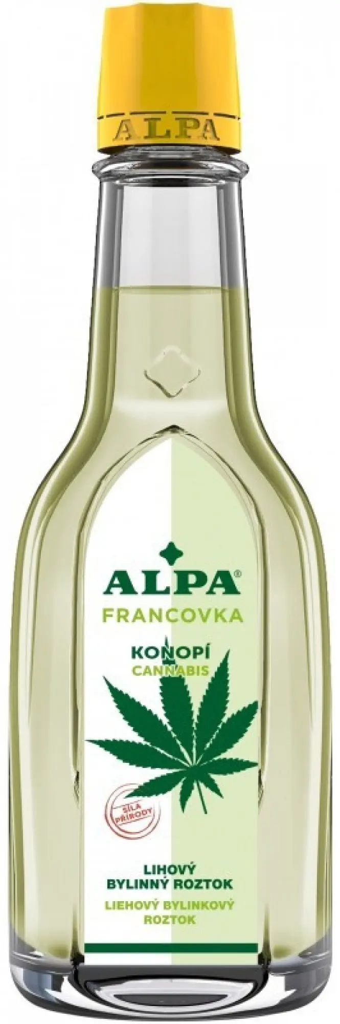 Alpa Francovka bylinný lihový roztok Konopí 60 ml