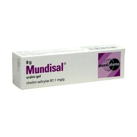 Mundisal 87,1 mg/g orm.gel. 1 x 8 g