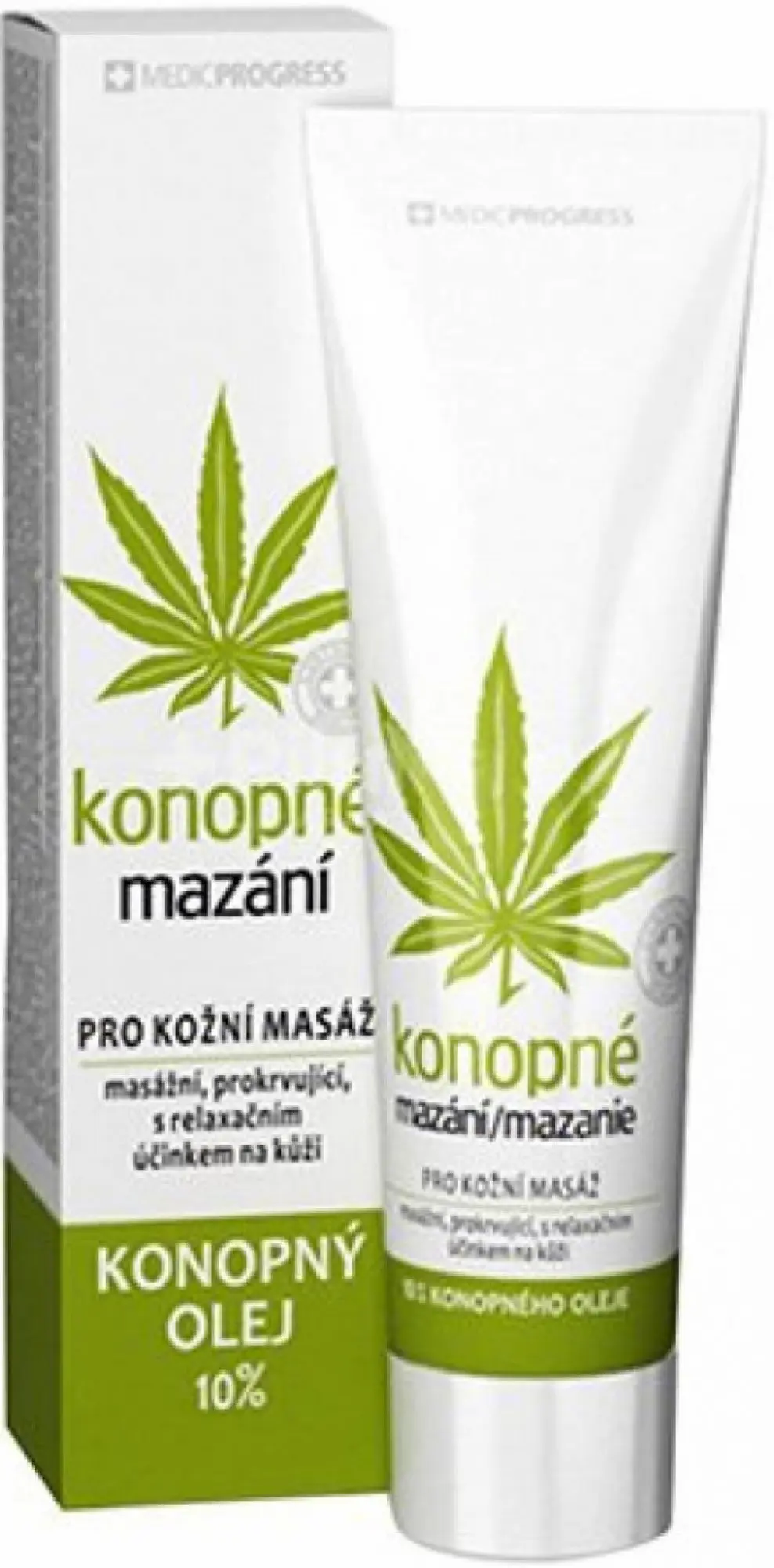 MedicProgress a.s. konopné mazání 10% 100 ml