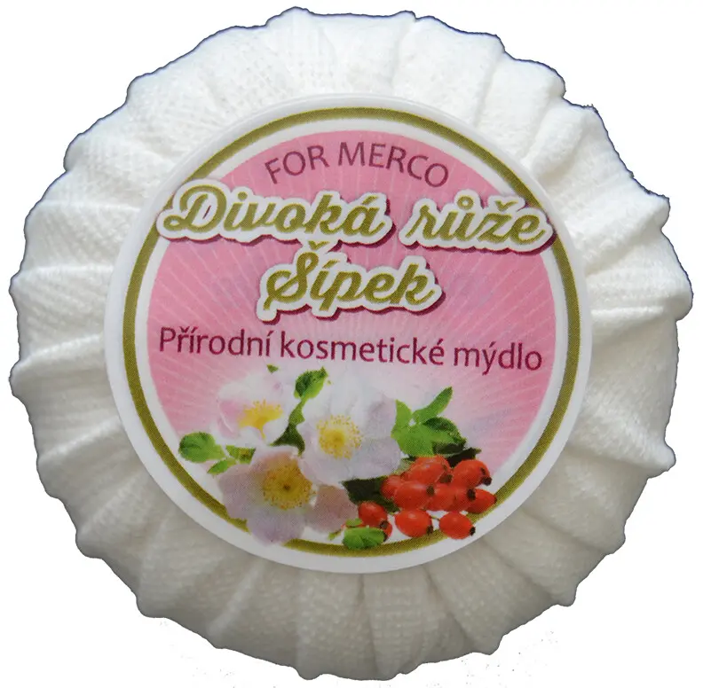 For Merco přírodní kosmetické mýdlo Divoká růže & Šípek 100 g