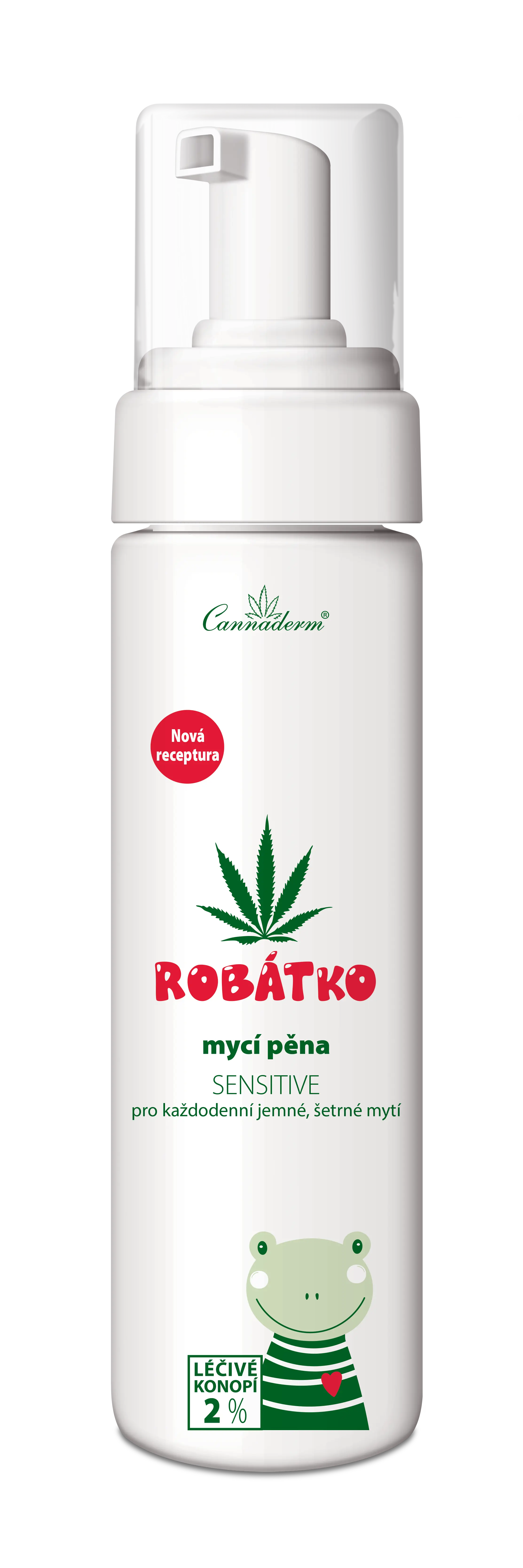 Cannaderm Robátko mycí pěna 250 ml