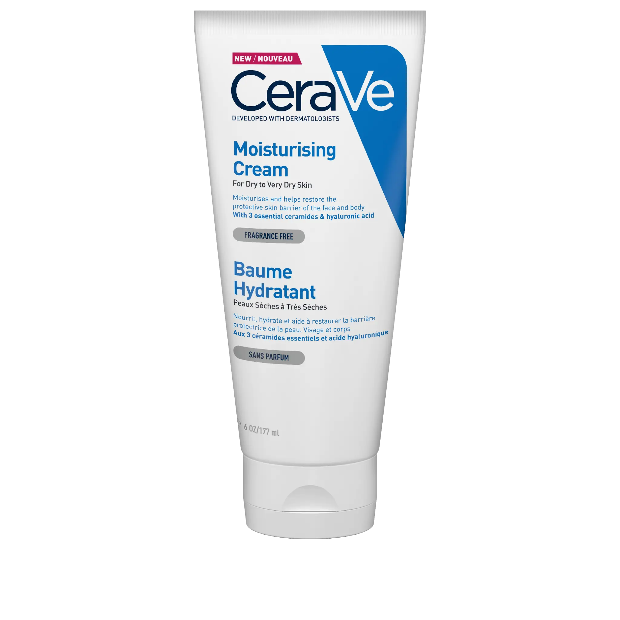 CeraVe Moisturizers hydratační krém pro suchou až velmi suchou pokožku 177 ml