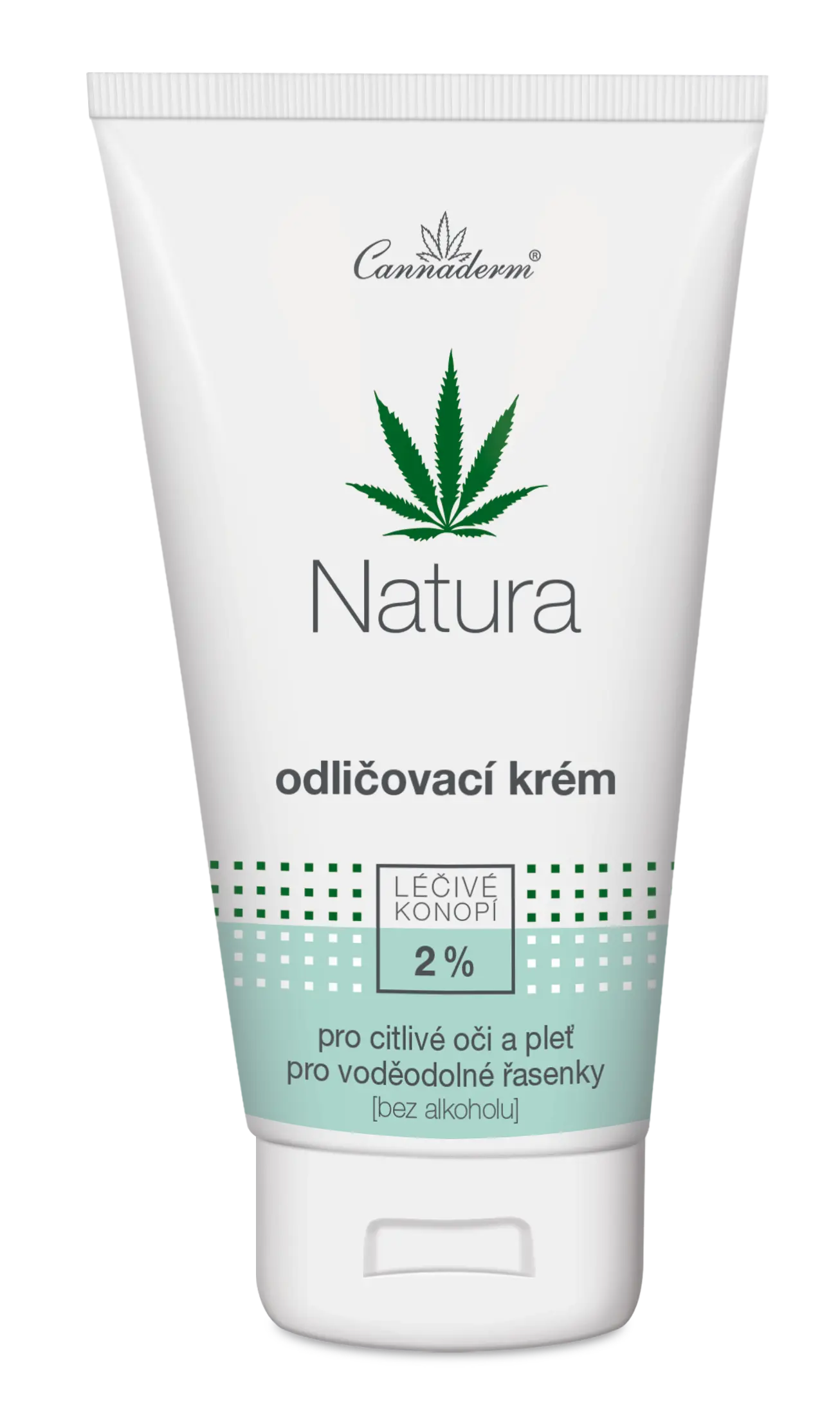 Cannaderm Natura odličovací krém 150 mll