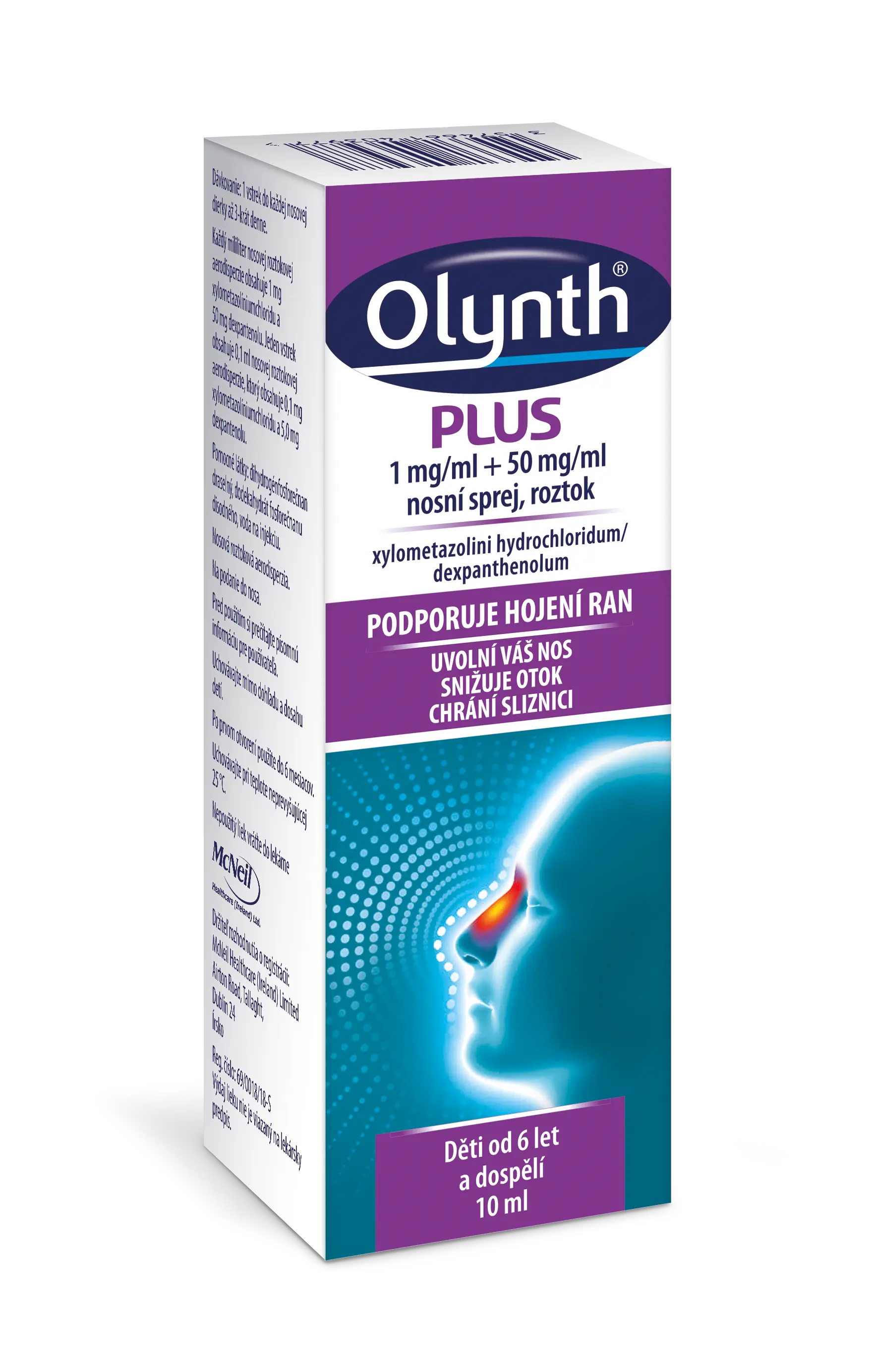 Olynth Plus 1 mg/ml+50 mg/ml nas.spr.sol. 1 x 10 ml