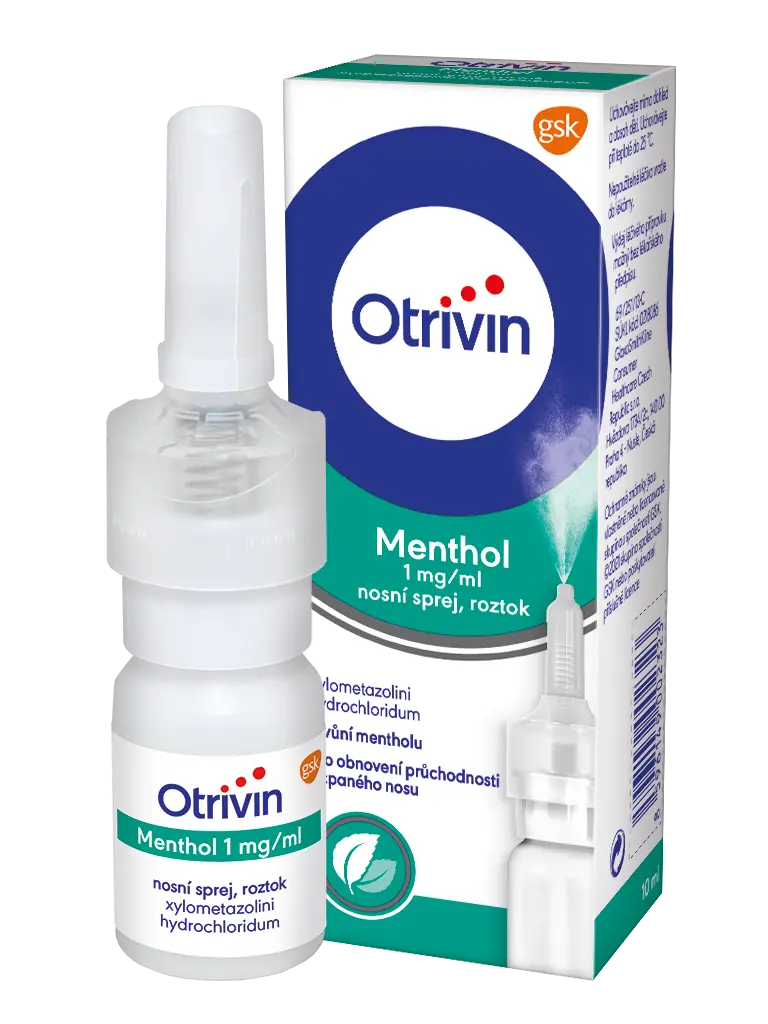 Otrivin Menthol 1 mg/ml nas.spr.sol. 1 x 10 ml/10 mg