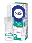 Otrivin Menthol 1mg/ml nosní sprej při léčbě ucpaného nosu 10 ml