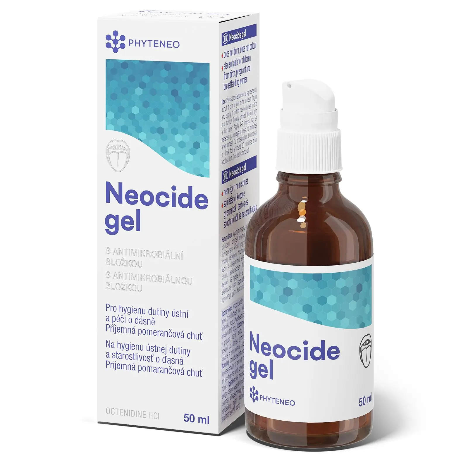 Phyteneo Neocide gel 0.1% Octenidine 50 ml