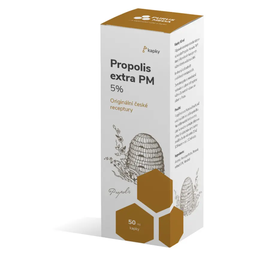 PM Propolis Extra 5% kapky 50 ml