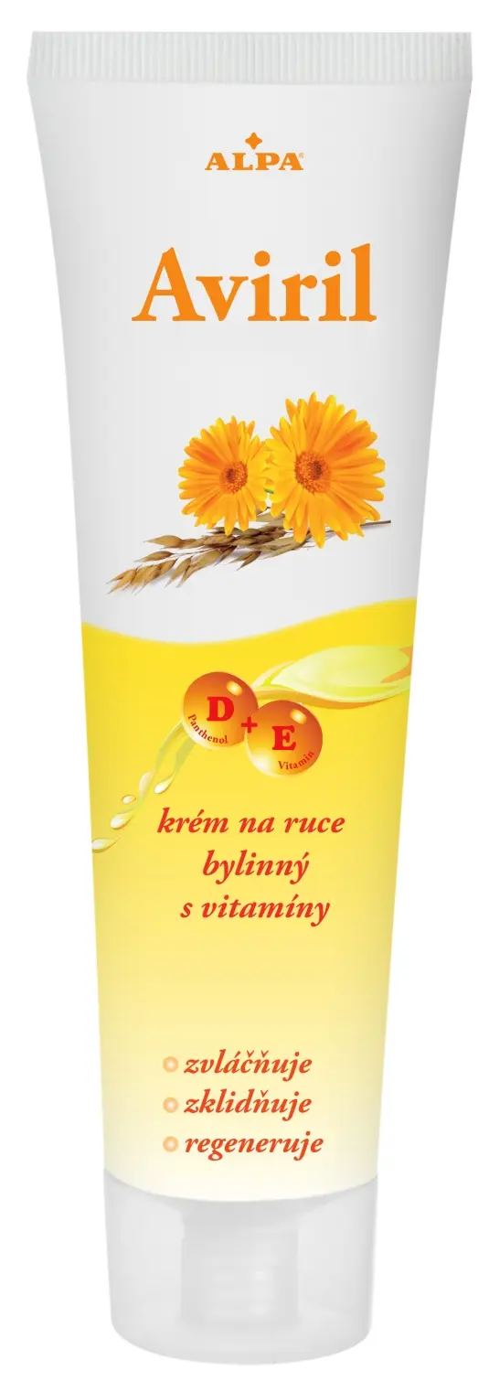 Alpa Aviril bylinný krém na ruce s vitamíny 100 ml