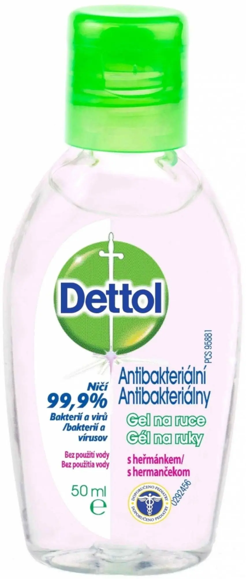 Dettol antibakteriální gel na ruce s heřmánkem 50 ml