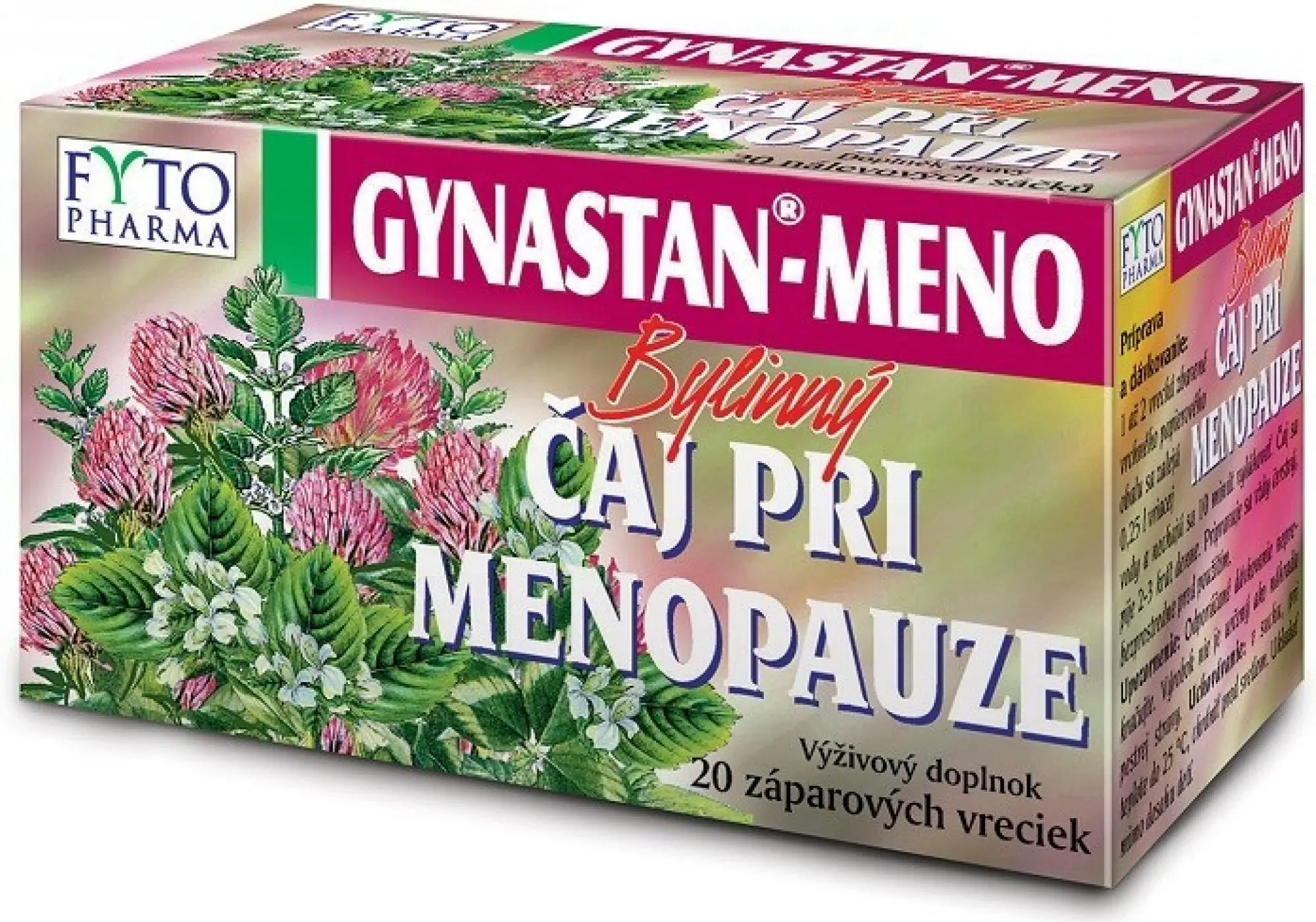 Fytopharma Gynastan Meno byl. při menopauze 20 x 1,5 g