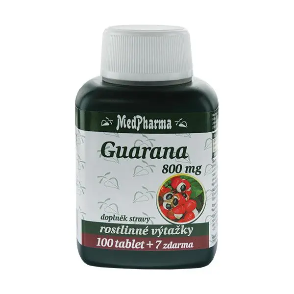 MedPharma Guarana 800 mg 107 tablet