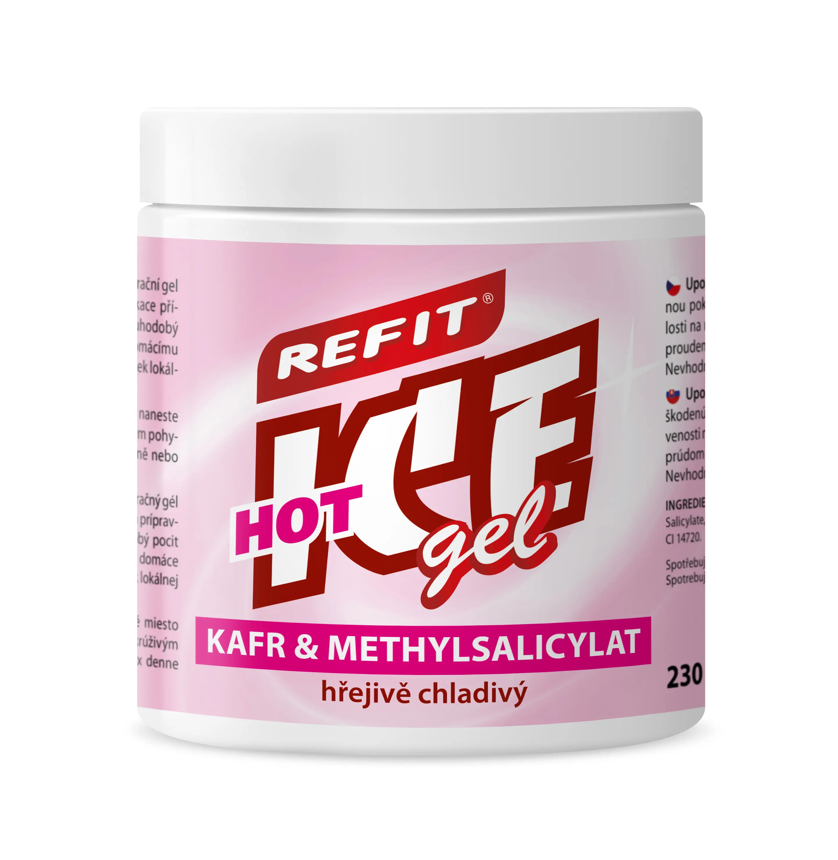 Refit Ice gel s kafrem 230 ml