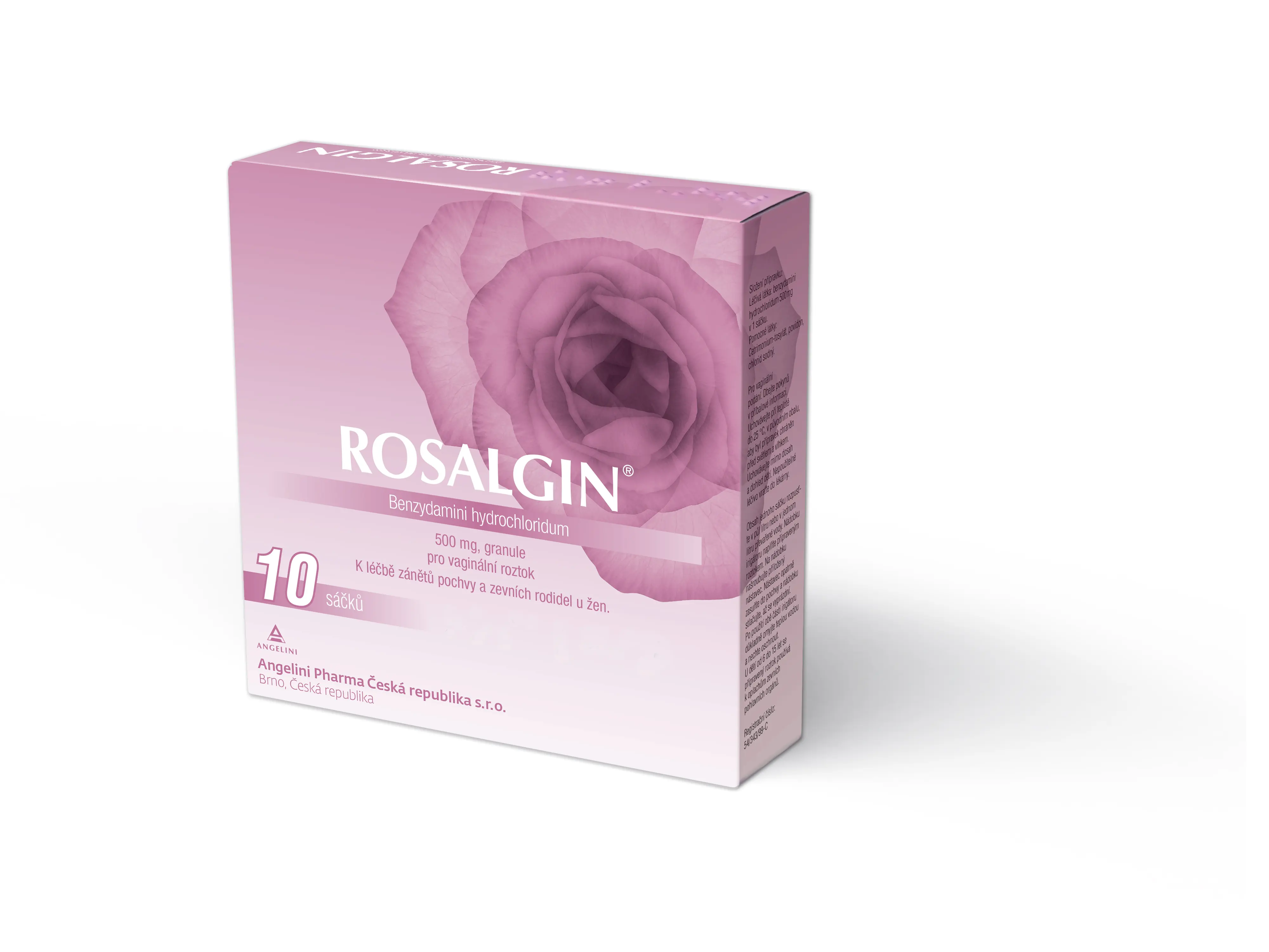 Rosalgin 500 mg vag.gra.sol. 10