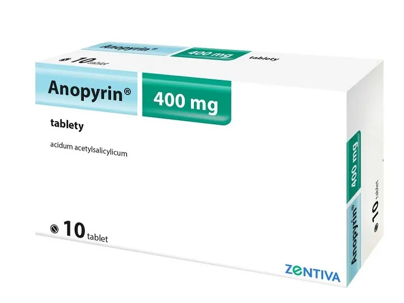 Anopyrin 400 mg tbl.nob. 10 x 400 mg