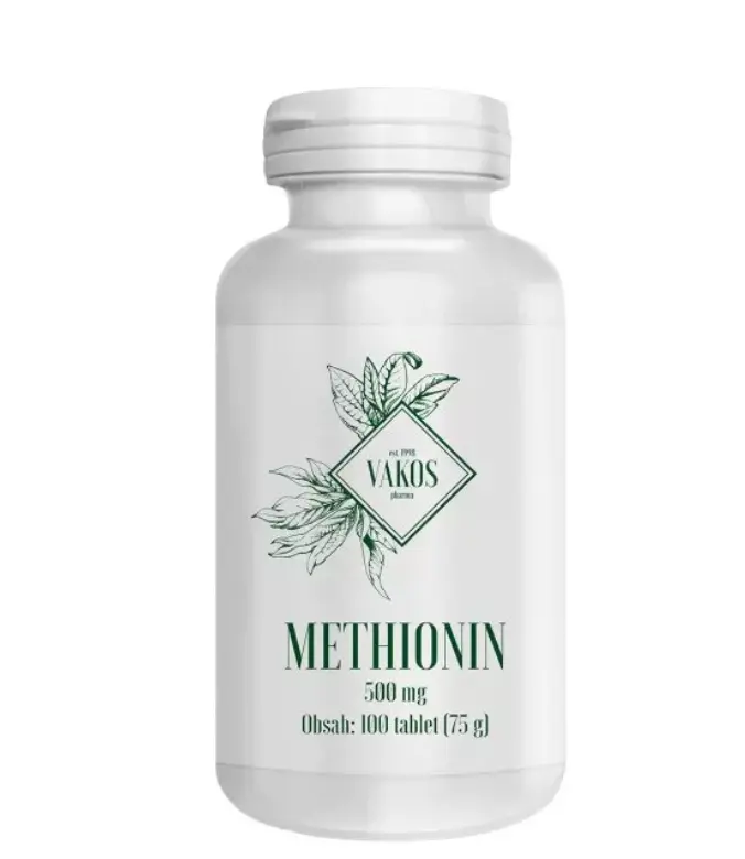 Vakos methionin 0,5 100 tablet