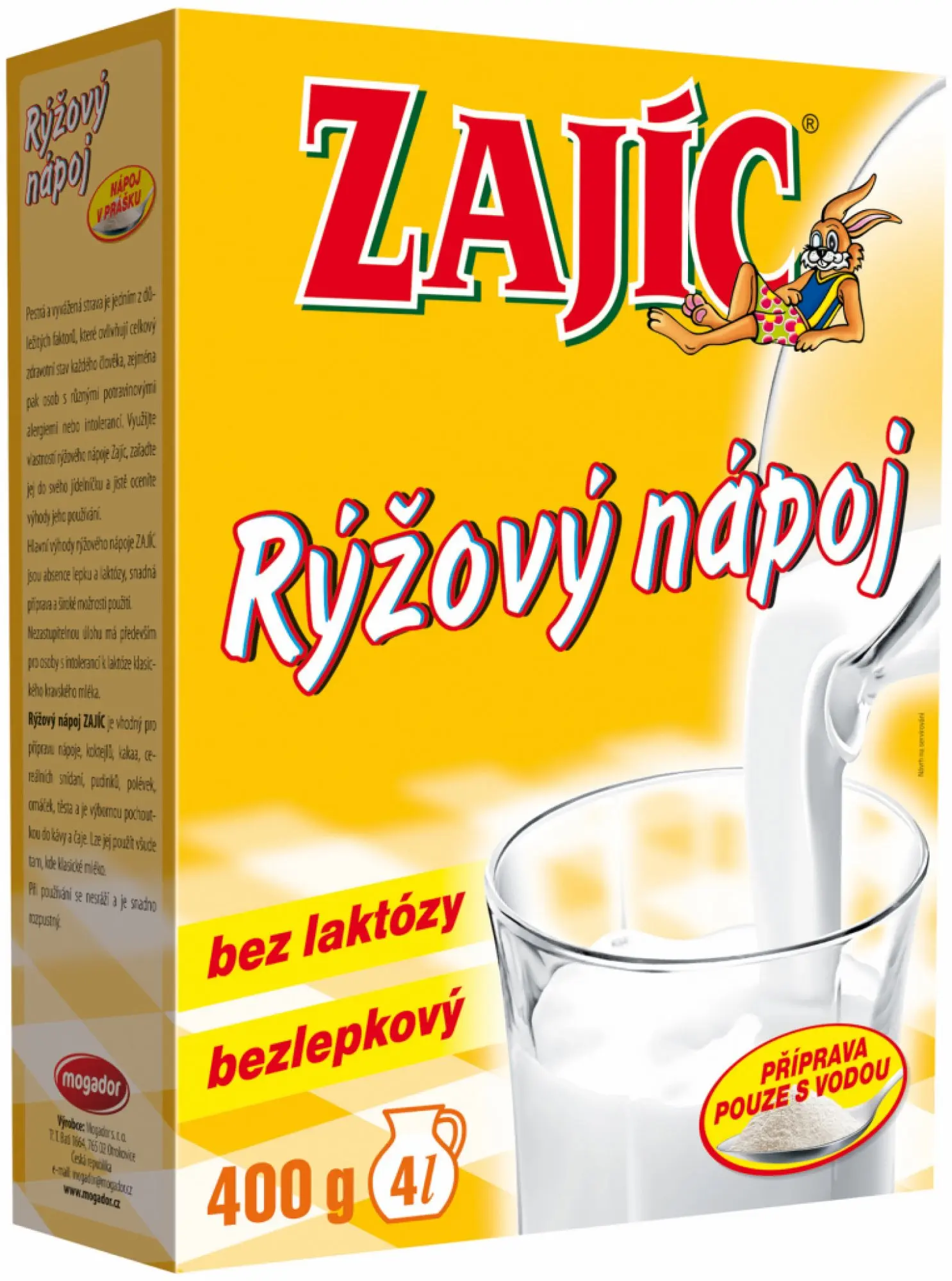 Zajíc Rýžový nápoj 400 g