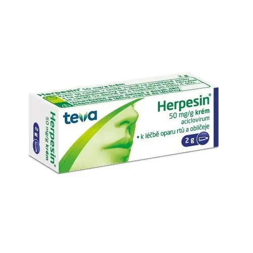 Herpesin krém drm.crm. 1 x 2 g 5%