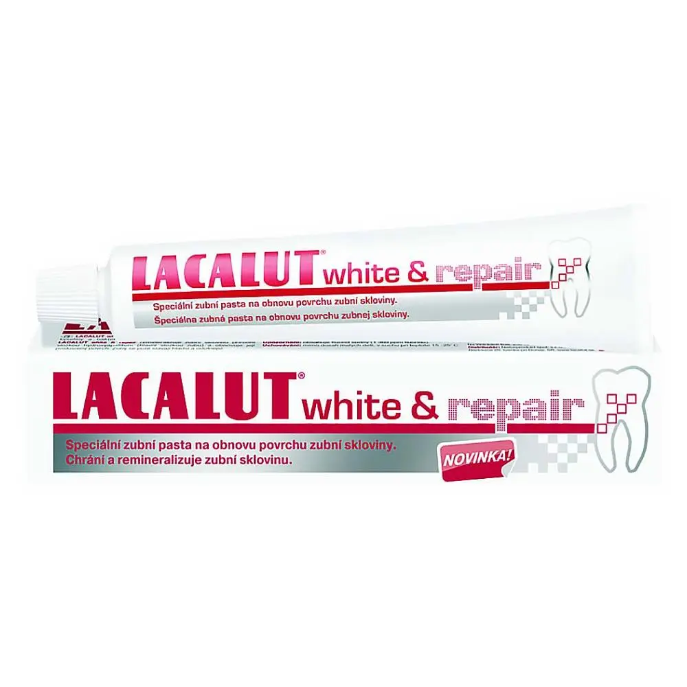 Lacalut White & Repair zubní pasta pro obnovení zubní skloviny 75 ml