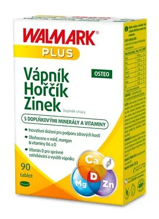 Walmark Váp-Hoř-Zinek Osteo 90 tablet