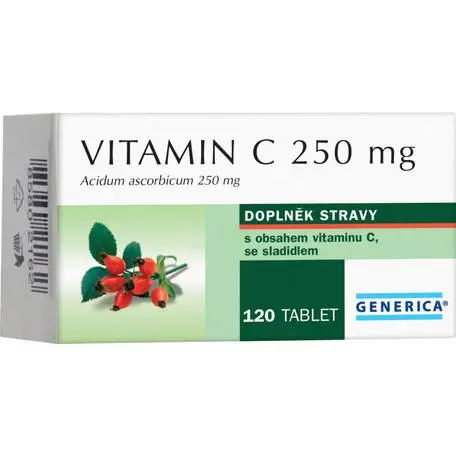 Generica Vitamin C 250 mg 120 tablet