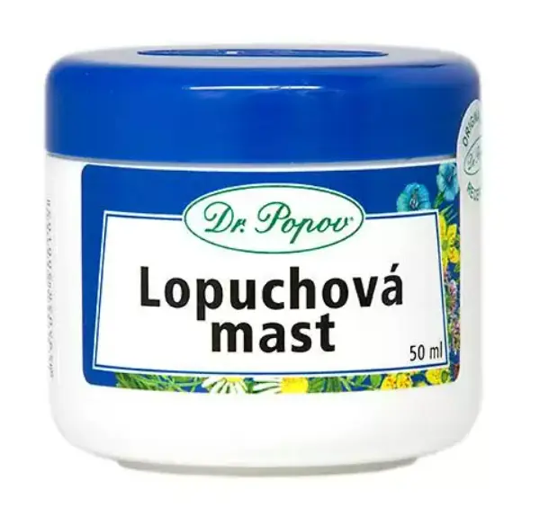 Dr. Popov lopuchová mast na problematickou pleť 50 ml