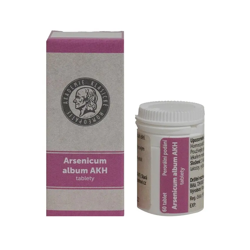 ARSENICUM ALBUM AKH POR 555C TBL NOB 60 I